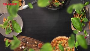 Lò vi sóng Cơ Sharp R-211TV-SL / R-211TV-BK 21 Lít 800W 5 Mức Công Suất - Bảo Hành 12 tháng