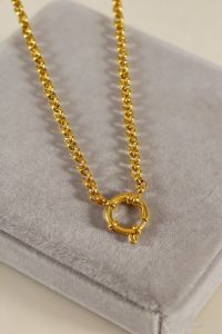 Personalized DIY Jewelry Openable Clasp Stainless Steel Link Chain Necklace Paper Clip Chain Womens Custom Jewelry