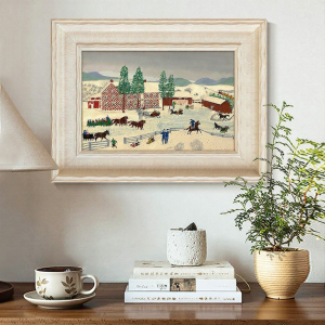 YASISHA | French Artistic Cream Entryway Decorative Painting