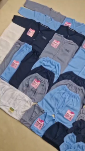 Risyababystore Paket baju bayi hemat newborn Baju bayi lengan pendek Celana bayi popok bayi Setelan Baju bayi lengan panjang baby gift set