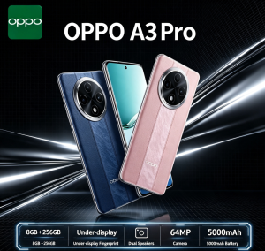 OPPO | OPPO A3Pro 5G Smartphone 2026 6.7 Eye-Care Display 5000mAh Battery 67W SUPERVOOC Fast Charge AI Dual Camera Dual SIM Unlocked