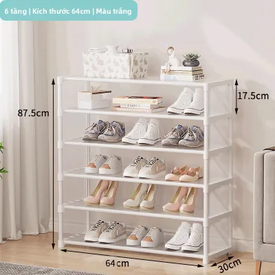 GENUO | Tủ Giày Gia Đình Đa Tầng Dung Tích Lớn Có Cửa Chống Bụi