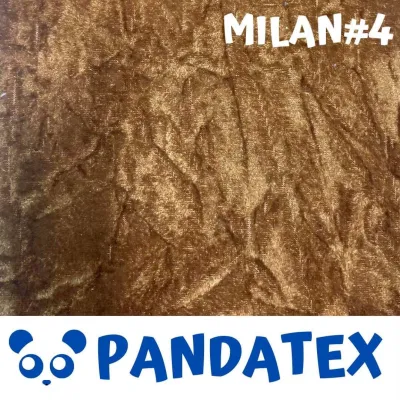 Milan Crushed Velvet Upholstery Fabric tela per yard for sofas pillows and more