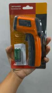 【Ready Stock】GM320 Non Contact Thermometer Laser Temperature Gun Infrared Thermometer -50℃~380℃ Celcius Industrial Temperature Measuring Gun Accurately Measure -50℃~550℃ Celcius Send 2*Battery