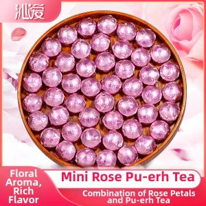 Red Rose Petal Pu-erh Old Tree Mini Tea