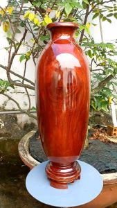 Bình Tài Lộc - Chum Phú Quý - Bình Gỗ - Trang Trí Nhà Cửa Decor - Quà Tặng Tân Gia Khai Trương - Trang Trí Bàn Làm Việc - Đồ Gỗ Mỹ Nghệ