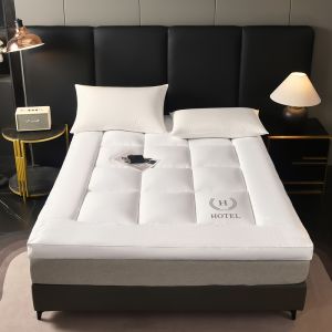 Hotel Quality 8cm Thickened Mattress Tatami Style Bed Pad for Home Use Soft Polyester Filled Dormitory Quilt 1.8x2 Meters