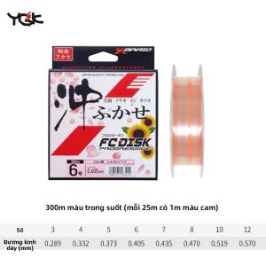 YGK | Dây Cước Cá Chuyên Nghiệp