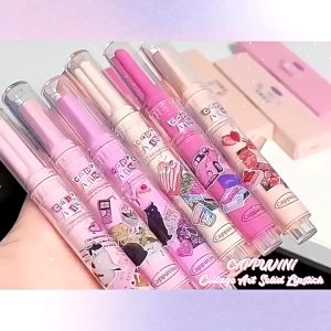 Solid Lip Gloss Lip Glaze Moisturizing Lipstick Mirror Watery Lip Gloss Lipstick Waterproof