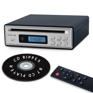 Portable Bluetooth CD Player Home CD Ripper HiFi Audio CD Player Desktop CD Player with Bluetooth Input and Output