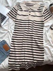 WOMEN DRESES LADIES DRESS Medium to Large Fitting Loose Polo Button Down Short Sleeves Chalis Fabric by CocoBaba FOR WOMEN