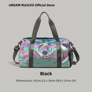 URCDN RDALVO | Short Trip Light Womens Travel Gym Bag With Large Capacity And Moisture Segregation