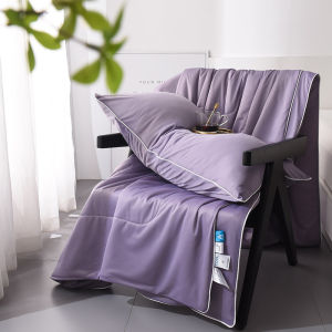 Class A Summer Ice Cream Cool Silk Summer Blanket Single Double Summer Quilt Airable Cover Washable Dormitory Thin Duvet