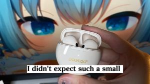 POLVCDG-PRO6 Bluetooth Earphones with Touch Control and Wireless Microphone Portable Stereo Good Sound HiFi Heavy Bass True Wireless Earbuds