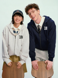 Champion | Zipper Hoodie Retro Style