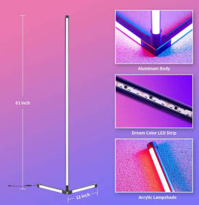 Vertical Floor Lamp RGB Living Room Bedroom Atmosphere Light