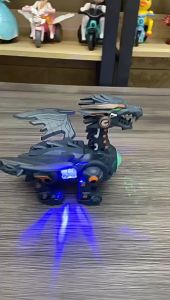 Mainan dino robot elektrik figure dinosaurus naga walking dragon FLY light n sound SNI