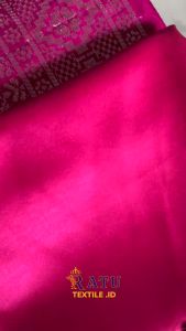 Paket Seragam Bridesmaid Lengkap Wisuda Lamaran Keluarga Songket Semi Palembang Kain Satin Maxmara Luxury