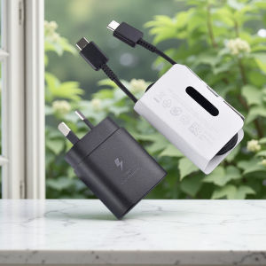 Samsung | AU Plug Samsung S23 S24 FE S25 Ultra 25W Super Fast Charger Usb Type C Cord For Galaxy Note 20 A52 A72 A25 A15 A17 Power Adapter