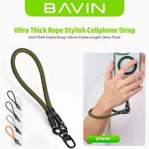 BAVIN BE14 Phone Lanyard Wrist Strap Thick Adjustable Key Lanyard Loss And Fall Prevention for Mobile Phone Case