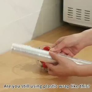 Pro Kitchen Plastic Foil & Cling Film Wrap Storage Dispenser Cutter Storage Tool: A Handy Plastic Kitchen Foil Keimav