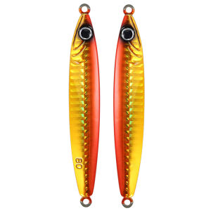 JIGGING PRO Hard Tungsten Jig 30g 40g 60g 80g Saltwater Fast Sinking Fishing Metal Jig Lure Light Jigging Lure Artificial Bait