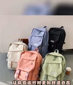 Korean fashion multi compartment back pack