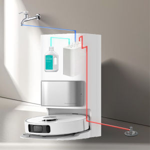 ระบบเติมน้ําและระบายน้ําอัตโนมัติสําหรับ Dreame L10 ultra L10s ultra L10s pro ultra L20 ultra X30 ultra X40 ultra X50 ultra