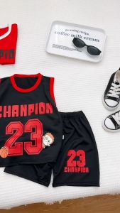 Bộ cộc tay cho bé trai bé gái dang thể thao.QUần áo thể thao trẻ em từ 8kg đến 30kg Kangmin kids