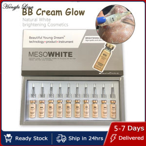 Hengfa Lina Korean Makeup BB Cream Glow Brightening Serum Anti-Aging Starter Kit Meso White Brightening Vitamin Liquid Foundation