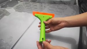 Non-Scratch Silicone Squeegee Car Wrap Tools Water Wiper Drying Blade Soft Window Squeegee Scraper for Windshield Glass Mirror