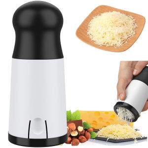 Dụng Cụ Bào Phô Mai Bằng Thép Không Gỉ Cầm Tay Cao Cấp Với 2 Lưỡi Dao Tạo Hoa Văn Máy Bào Phô Mai Thân Thiện Với Môi Trường Dùng Được Cho Bơ Và Các Loại Thực Phẩm Khác