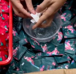 -Khăn Viên Nén Du Lịch Bằng Cotton Dùng Một Lần Siêu Tiện Lợi