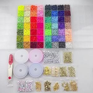 [hs]14600 Clay Beads   Soft Pottery   Soft Ceramic Beads Handmade Suit Ornament Bracelet DIY Accessories Cross-Border