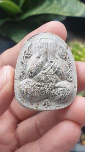 💥รับประกันแท้ พระผง พระปิดตากนกข้าง หลวงปู่โต๊ะ วัดถ้ำสิงโตทอง 2565 เนื้อผงธูป (โซนเทา) โรยผงเพชรหน้าทั่ง ทีมพี่เสือสร้าง พระแท้ รวย