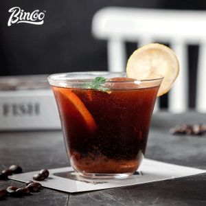 Bincoo tách cà phê Espresso cốc nước thủy tinh giá trị cao đơn giản trong suốt Latte cup ly cà phê