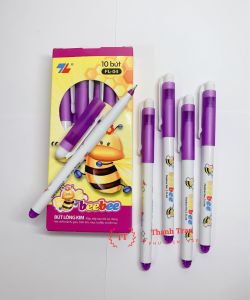 [HCM] Hộp 10 cây bút lông kim Bee Bee FL 04 ngòi 0.3mm. Nét nhỏ dành cho học sinh tiểu học