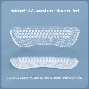 Heel Sticker Heel Protector for Shoes Anti Slip Heel Cushions Non-Slip Heel Inserts Silicone Shoe Backs Foot Care for Women Men