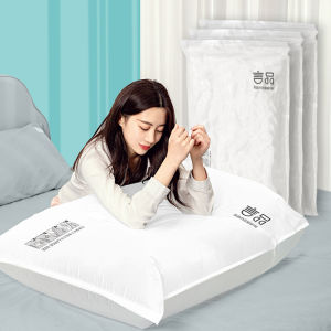 Reusable Vacuum Storage Bags Wardrobe Organizer Vacuum Seal Bag Space Saving Bags for Clothes Pillow Blanket