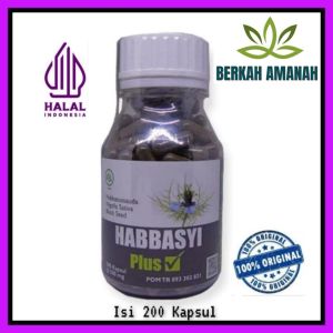 Habbasyi Plus 200 Kapsul 3 in 1 - BERKAH AMANAH