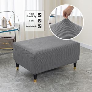 Elastic Thick Jacquard Stool and Footstool Cover Year-round