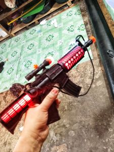 Sound Gun toys with light and Music