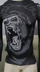 Jiu jitsu Rashguard Kids Kimono MMA kemeja t Pant set Kid Rash Guard kanak-kanak Muay Thai MMA seluar pendek Kicking Boy Gym Sportwear