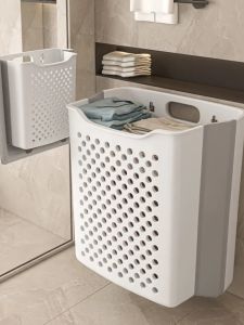 ถังเสื้อผ้าสกปรกพับได้ขนาดใหญ่ ถังเสื้อผ้าสกปรกแบบพกพา ถังเสื้อผ้าสกปรกติดผนัง ถังเสื้อผ้าสกปรกสำหรับใช้ในบ้าน