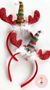 Pinky Bee Bando Natal Rusa Topi 70016100