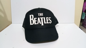 Topi anak band musik The Beatles model fashion jaring John Lennon Paul McCartney George Harrison Ringo Starr / topi Trucker Hat distro dewasa baseball unik murah