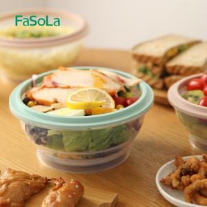 Portable Food-Grade Microwaveable Silicone Collapsible Round Bowl