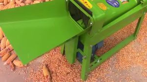 DEKES Wide-Caliber 4.2HP Automatic Corn Peeling & Thresher Electric Household Machine