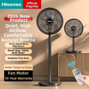 Hisense | Quạt Đứng Gió Mạnh Tiết Kiệm Năng Lượng Ít Ồn 2026