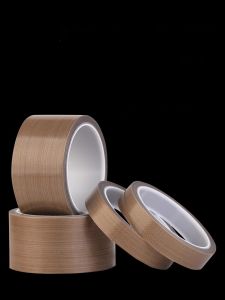 730 Teflon High Temperature Tape High Temperature Resistant Circuit Board Insulation High-Temperature Resistant Oven Mitts Heat Insulation Fireproof Abrasion Resistant Heat Resistant 260 Degrees Bag Cutting Machine Vacuum Machine Packaging Sealing 0.13 Te